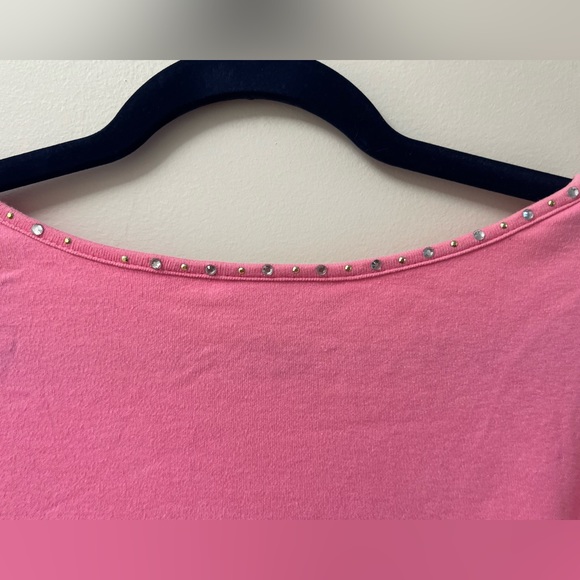 Quacker Factory Summer Celebrate size 1X cotton top - Picture 5 of 8